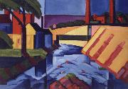 Oscar Bluemner Evening Tones oil painting picture wholesale